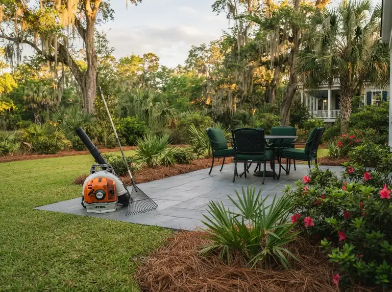 Professional yard cleaning service in Johns Island Professional yard cleaning service in Johns Island